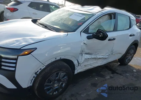 2025 Nissan Kicks S Intelligent Awd из США, поврежденный, VIN 3N8AP6BB4SL318716